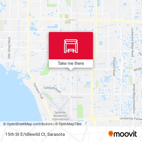 Mapa de 15th St E/Idlewild Ct
