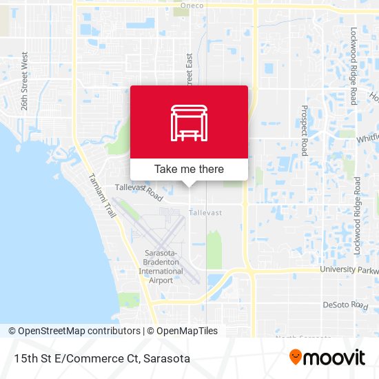 Mapa de 15th St E/Commerce Ct