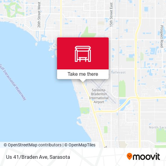 Mapa de Us 41/Braden Ave