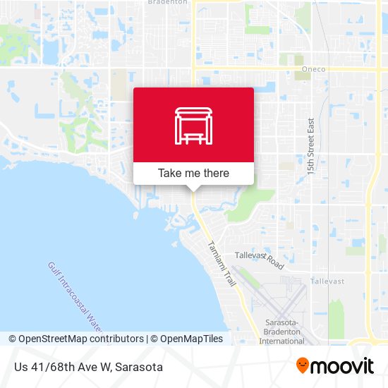 Mapa de Us 41/68th Ave W