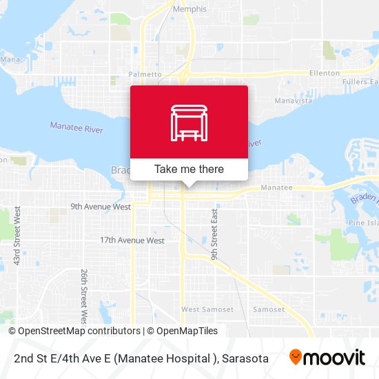 Mapa de 2nd St E / 4th Ave E (Manatee Hospital)