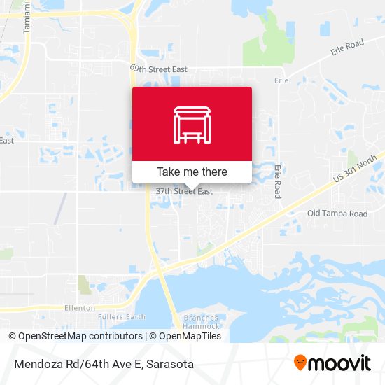 Mendoza Rd/64th Ave E map