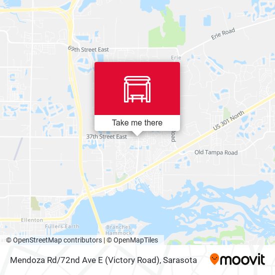 Mendoza Rd / 72nd Ave E (Victory Road) map