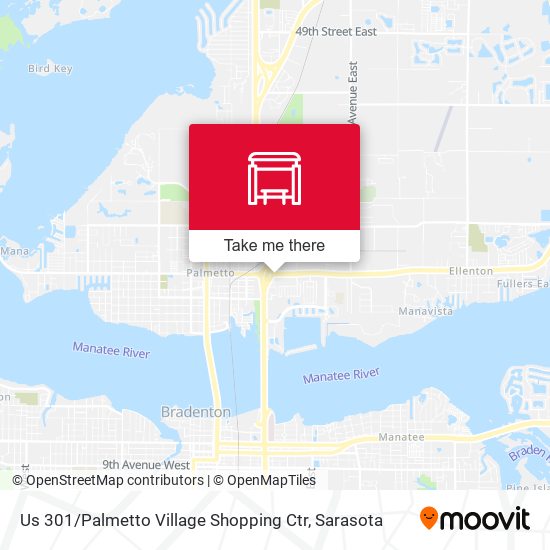 Mapa de Us 301 / Palmetto Village Shopping Ctr