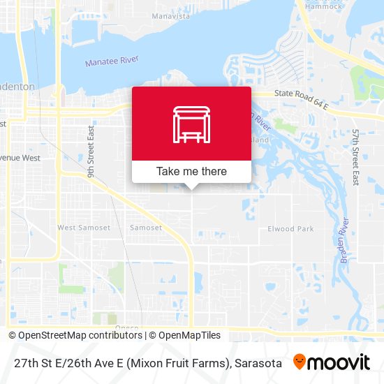27th St E / 26th Ave E (Mixon Fruit Farms) map