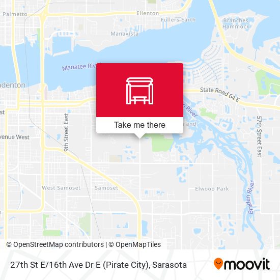 27th St E / 16th Ave Dr E (Pirate City) map