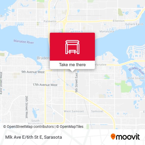 Mapa de Mlk Ave E/6th St E