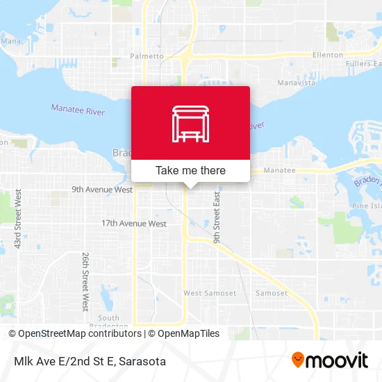 Mapa de Mlk Ave E/2nd St E