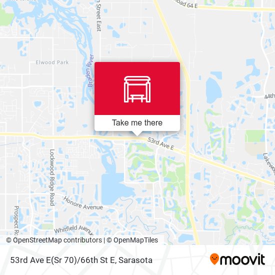 Mapa de 53rd Ave E(Sr 70)/66th St E