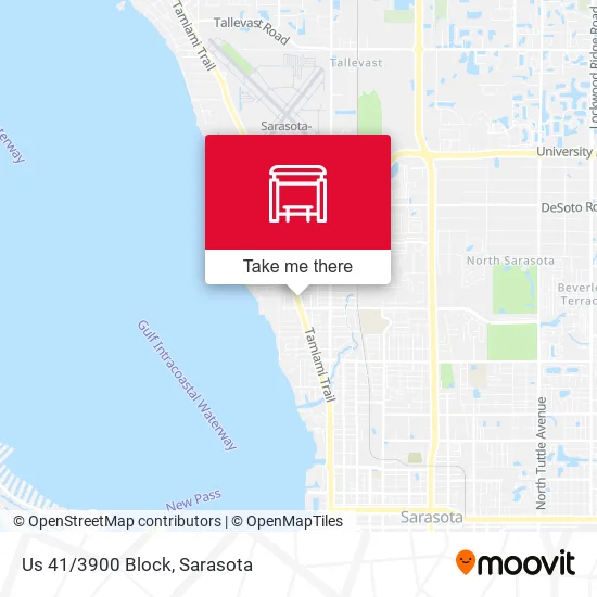 Mapa de Us 41/3900 Block