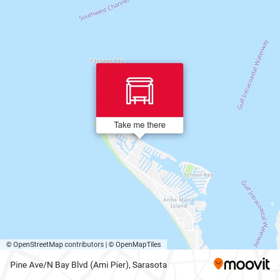 Pine Ave/N Bay Blvd (Ami Pier) map
