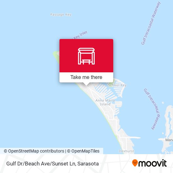 Mapa de Gulf Dr/Beach Ave/Sunset Ln