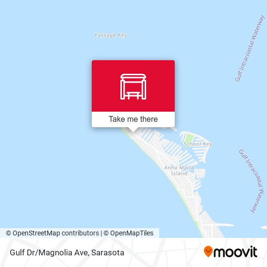 Gulf Dr/Magnolia Ave map
