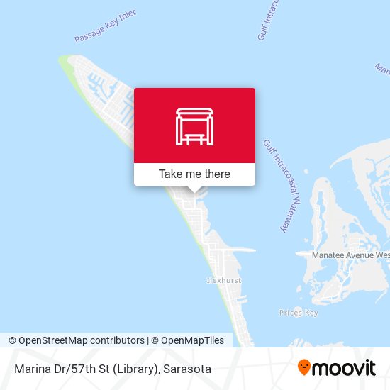 Marina Dr/57th St (Library) map