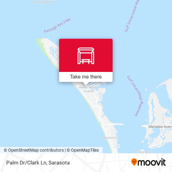 Palm Dr/Clark Ln map