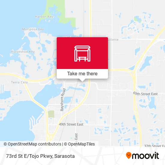 73rd St E/Tojo Pkwy map