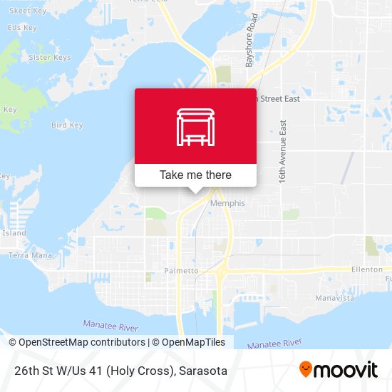 Mapa de 26th St W/Us 41 (Holy Cross)