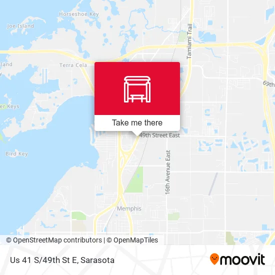 Us 41 S/49th St E map
