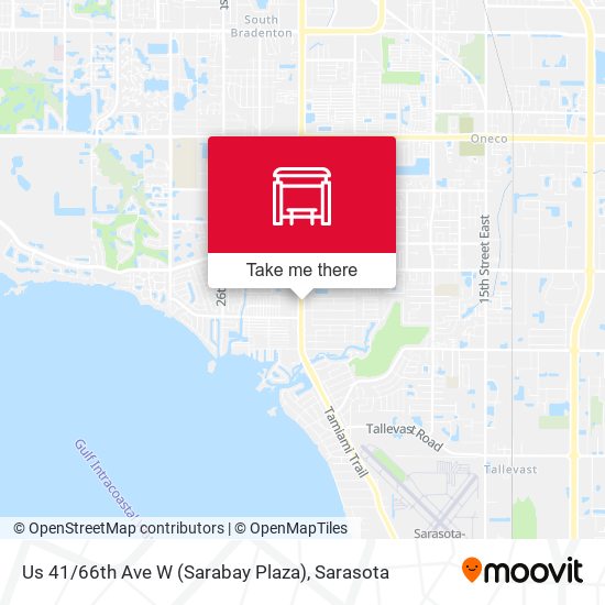 Us 41 / 66th Ave W (Sarabay Plaza) map