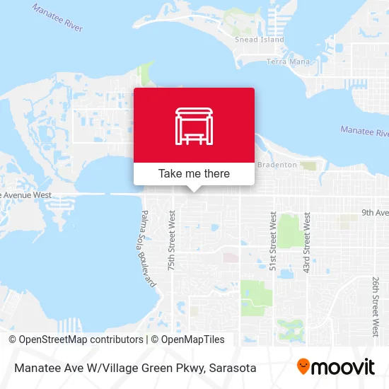 Manatee Ave W / Village Green Pkwy map