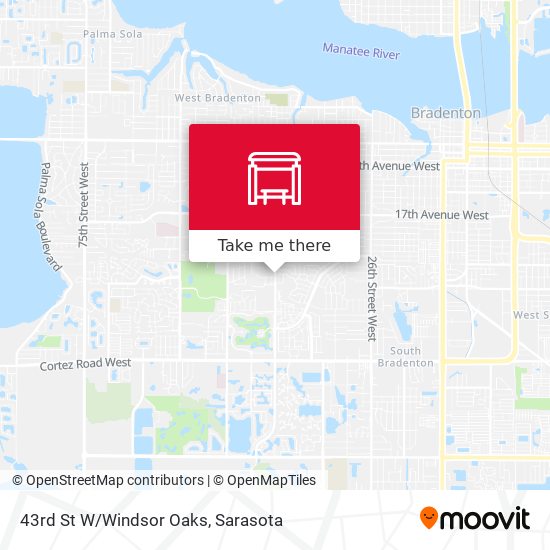 Mapa de 43rd St W/Windsor Oaks