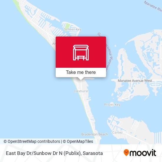 Mapa de East Bay Dr / Sunbow Dr N (Publix)