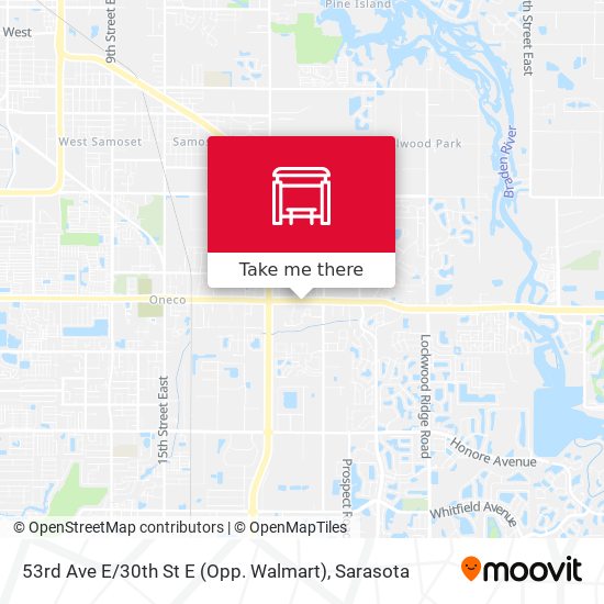53rd Ave E / 30th St E (Opp. Walmart) map