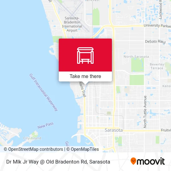 Mapa de Dr Mlk Jr Way @ Old Bradenton Rd