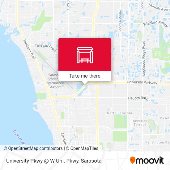 Mapa de University Pkwy @ W Uni. Pkwy