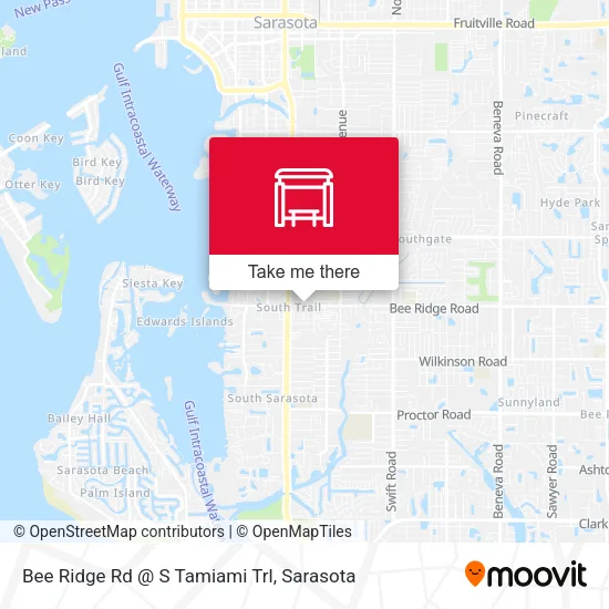 Mapa de Bee Ridge Rd @ S Tamiami Trl