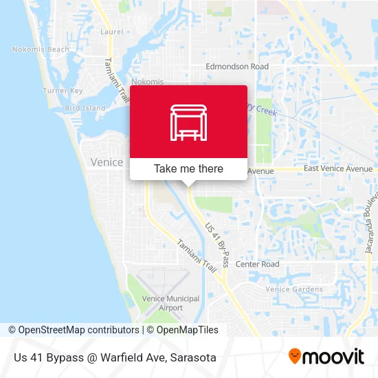 Mapa de Us 41 Bypass @ Warfield Ave