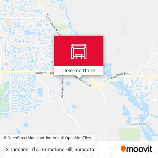 S Tamiami Trl @ Brimstone Hill map