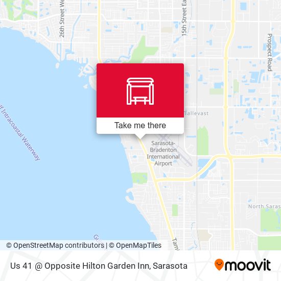 Mapa de Us 41 @ Opposite Hilton Garden Inn
