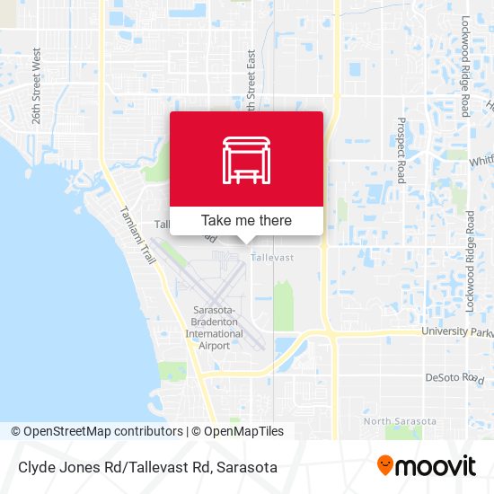 Mapa de Clyde Jones Rd/Tallevast Rd