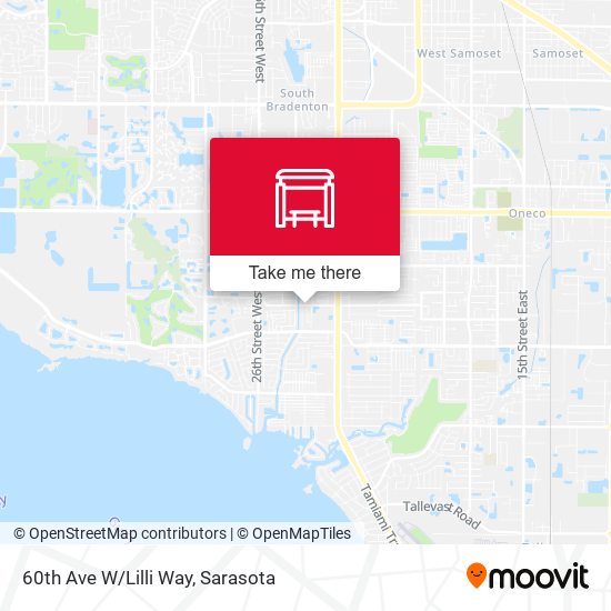 Mapa de 60th Ave W/Lilli Way