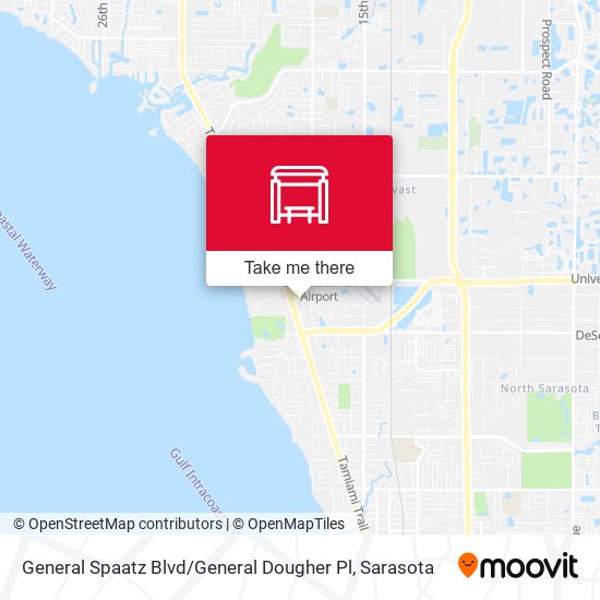 Mapa de General Spaatz Blvd / General Dougher Pl