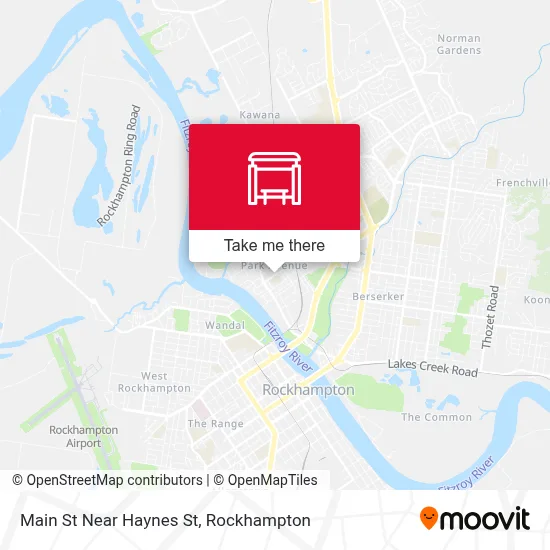 Mapa Main St Near Haynes St