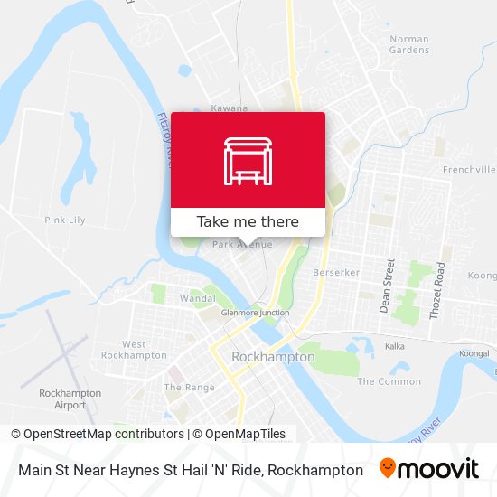 Main St Near Haynes St Hail 'N' Ride map
