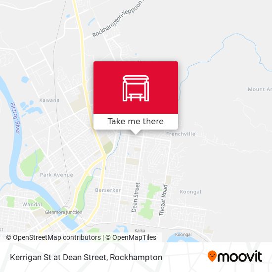 Mapa Kerrigan St at Dean Street