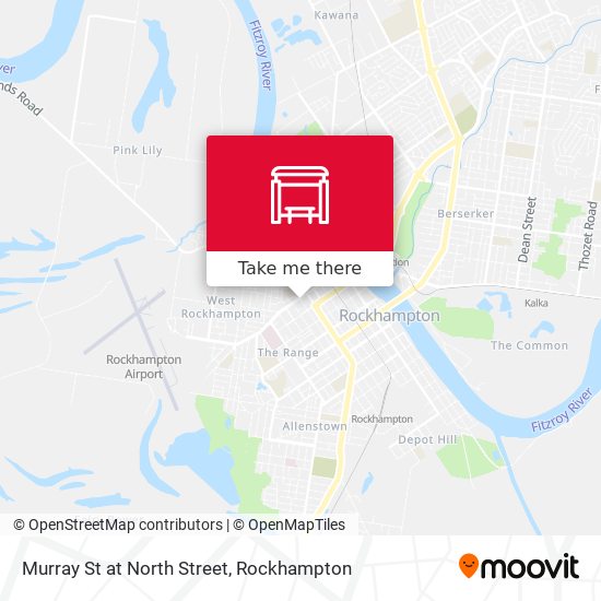 Mapa Murray St at North Street