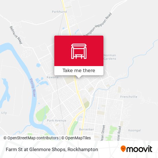 Farm St at Glenmore Shops map