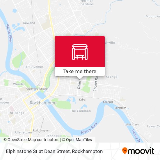 Mapa Elphinstone St at Dean Street