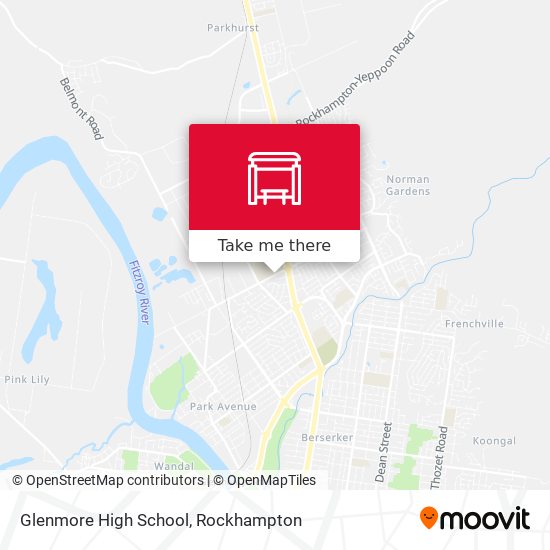 Glenmore High School map