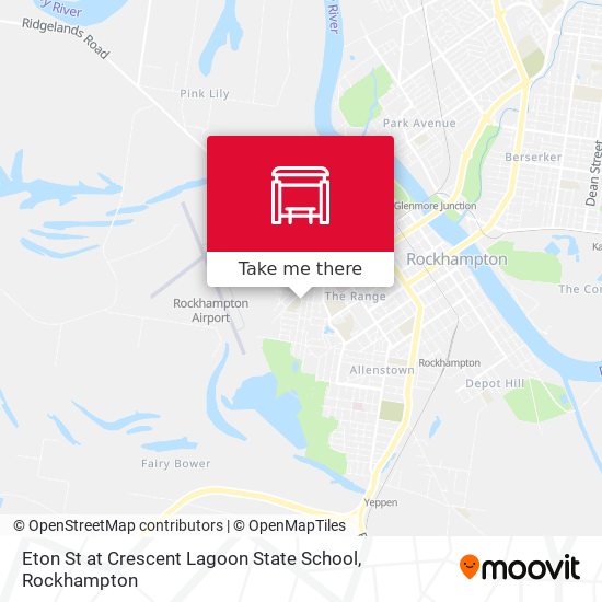 Eton St at Crescent Lagoon State School map
