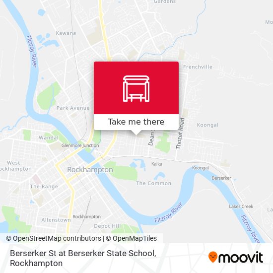 Berserker St at Berserker State School map