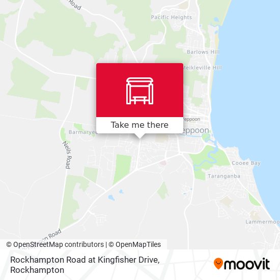 Rockhampton Road at Kingfisher Drive map