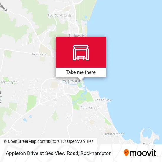 Mapa Appleton Drive at Sea View Road