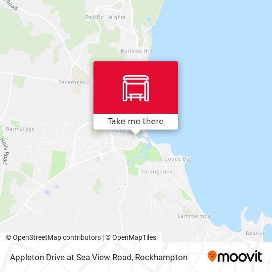Mapa Appleton Drive at Sea View Road