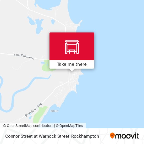 Connor Street at Warnock Street map