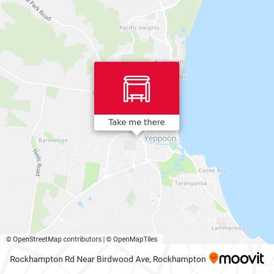 Mapa Rockhampton Rd Near Birdwood Ave